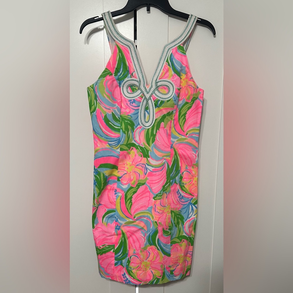 Lilly Pulitzer Pink and Green Dress